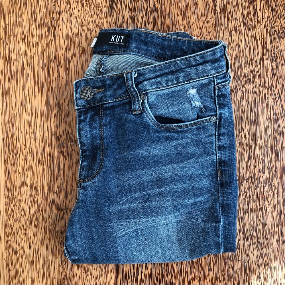 KUT FROM THE KLOTH ankle length jeans 2P